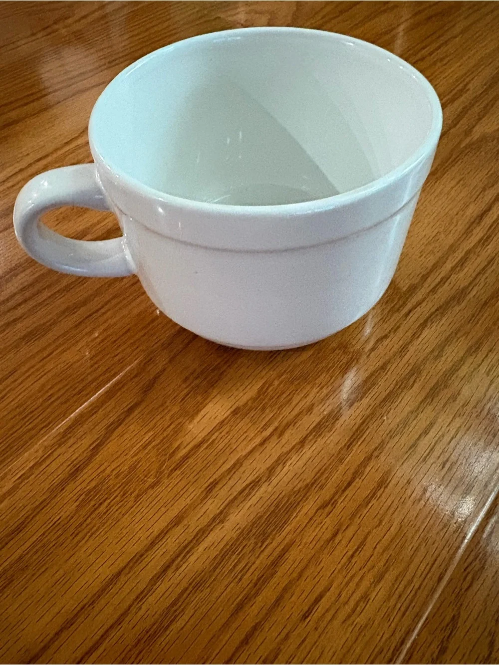 White Oversized Ceramic Mug